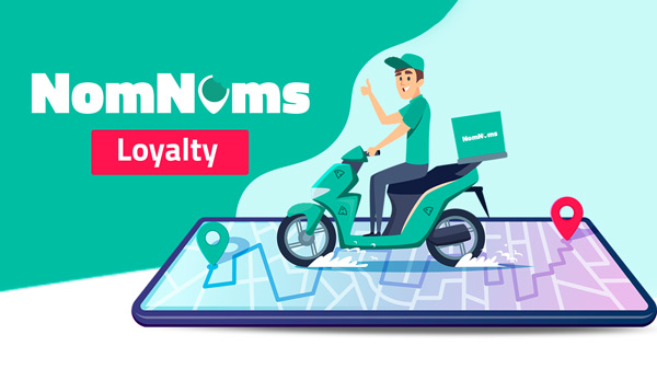 NomNoms Loyalty - Free Delivery on your 6th order.